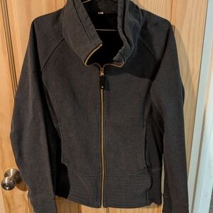 lululemon athletica Charcoal Bomber Jacket